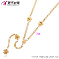 42420-Xuping Fashion Gold gefüllt Schmuck, Perlen Schmuck Charms mit Blumen Halskette